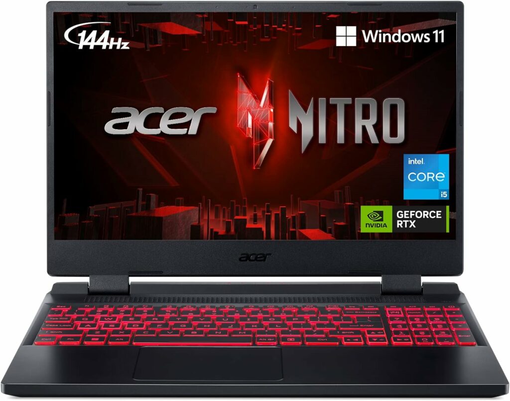 The best laptops for 2024, Acer Nitro 5 AN515-58-57Y8 Gaming Laptop